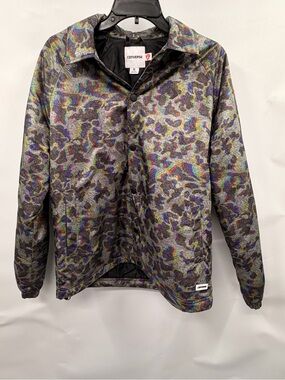 Converse Iridescent Camo Coach Jacket women’s size small